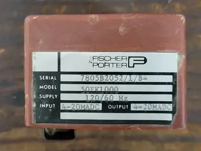 USED FISCHER PORTER 50EK1000