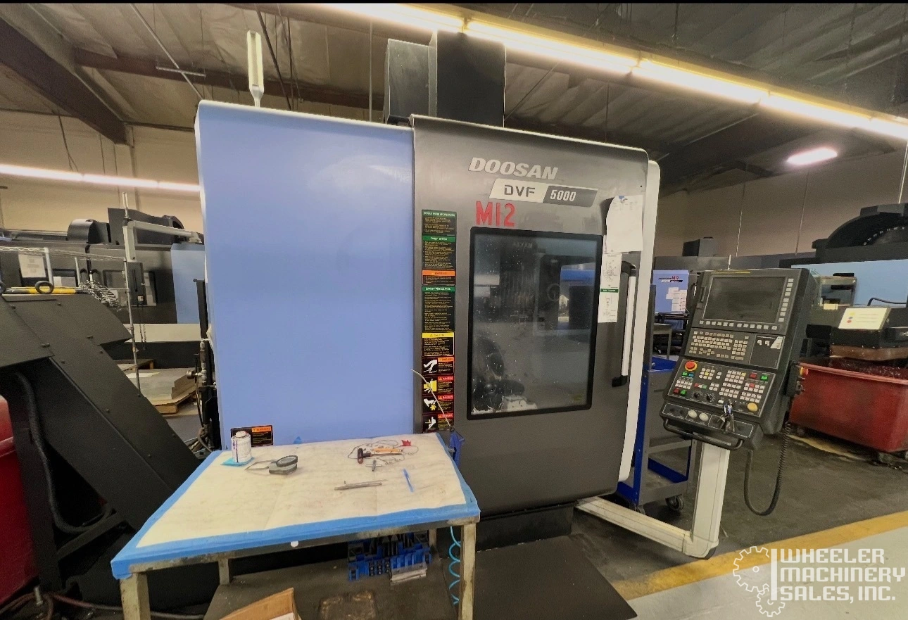2020 DOOSAN DVF-5000 5-Axis Vertical Machining Center #8150 #2