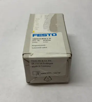 NEW FESTO SOLENOID VALVE, 5/3, EXHAUSTED