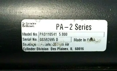 NEW PARKER PAD110541 5.000 CYLINDER SERIES PA-2 PAD1105415000