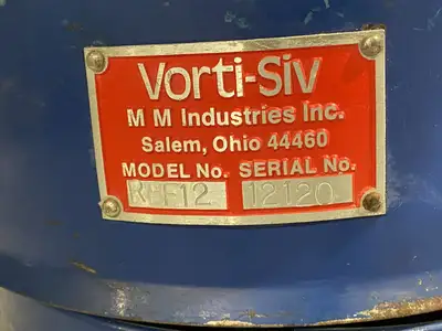 USED VORTI-SIV STRAINING MACHINE