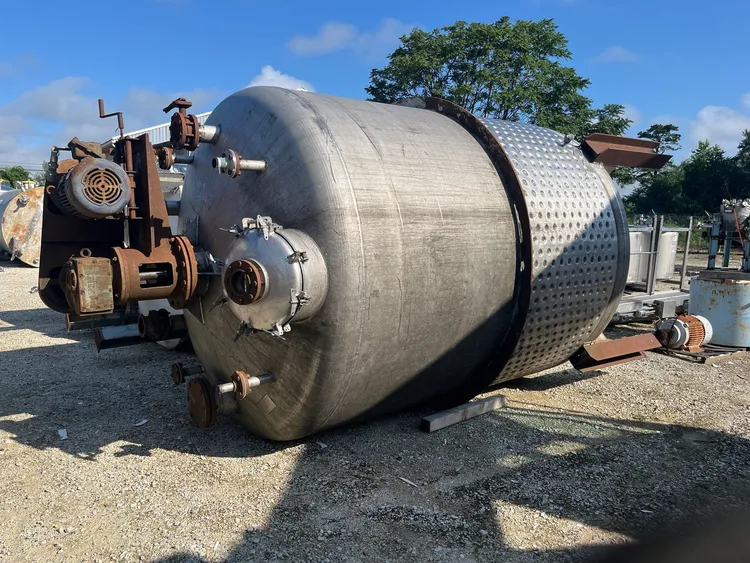 Used CHECK GARDIN 3,500 GALLON Reactors New Jersey US | Perry Equipment #179496