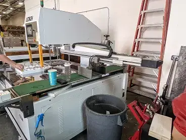 Letich SM 1080 TR Auto Blanking Machine