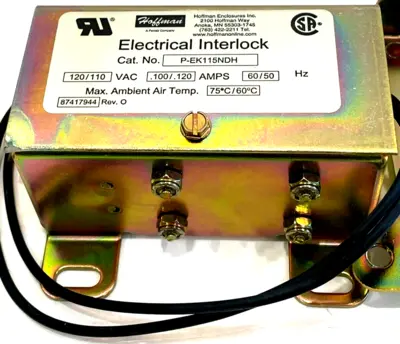 NEW HOFFMAN P-EK115NDH ELECTRICAL INTERLOCK PEK115NDH