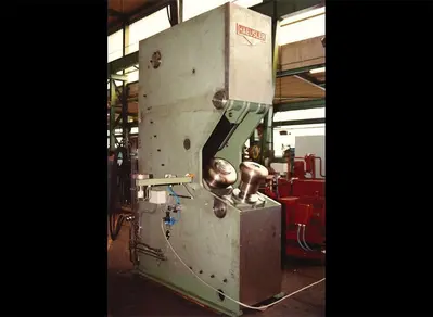 USED HAEUSLER FLANGING MACHINE
