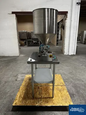 JDA Progess Packaging JDA Packaging Equipment Model PF200 Semi-Automatic Piston Filler