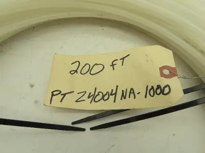 Eaton PT24004NA Polyethylene LLDPE Clear Plastic Tubing 0.25" x 0.12"  200' Roll