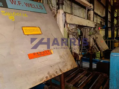 Used W.F. WELLS F-16-1 Horizontal Dual Column Band Saws Texas US | Harris Machine Tools, Inc. #1332355