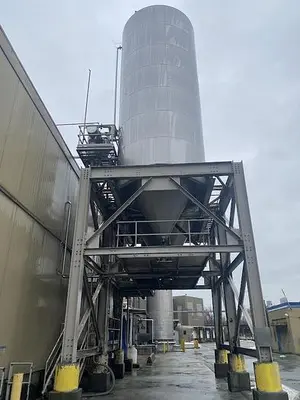 SS Grain Silo's with Platform