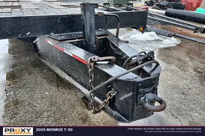 Used 2005 MONROE T-50 Flatbed Trailers Wisconsin US | Proxy Equipment #1378103
