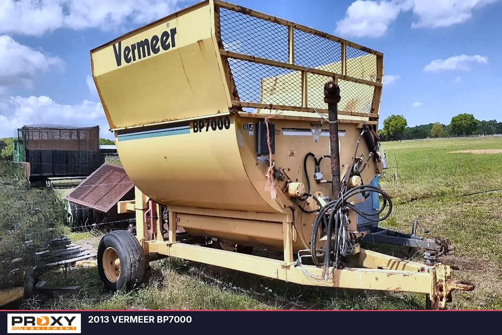 Used 2013 VERMEER BP7000 Bale Choppers - Feeders Florida US | Proxy Equipment #1384942