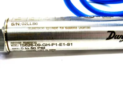 NEW DWYER IS626-09-GH-P1-E1-S1 PRESSURE TRANSMITTER IS62609GHP1E1S1