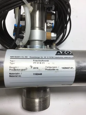 AZO Frischluftventil FV50BE1 Air Valve