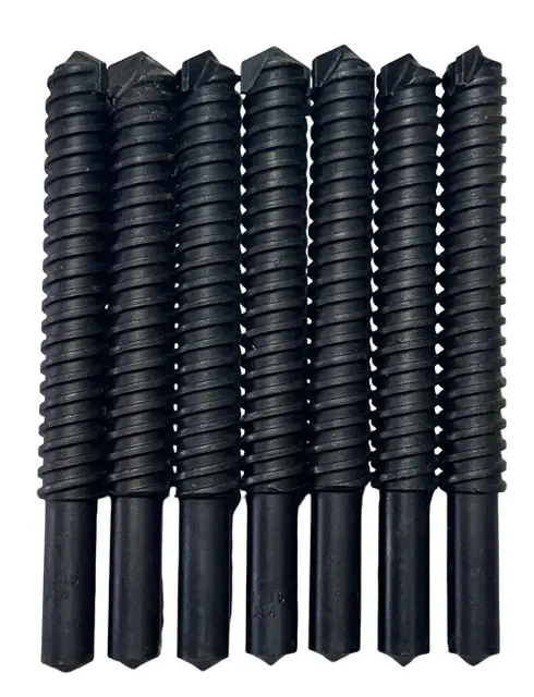11/16" x 6" Carbide Tipped Masonry Drill 1/2" Shank USA Made 6 Pack