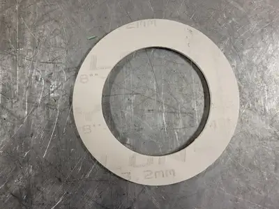 Gylon 3-1/4" x 1/8" Ring Gasket