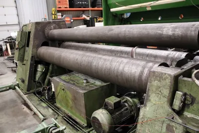 Used ROUNDO PS360 Plate Bending Rolls including Pinch Ohio US | HGR 24 #726999