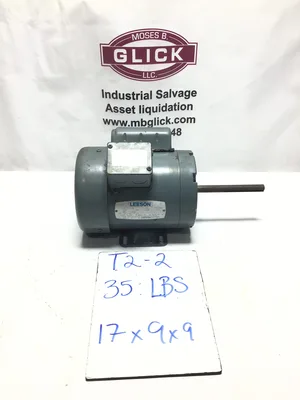 Leeson A6C171B36B Electric Motor 3/4HP