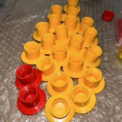Large Lot of New various IDEC   Buttons & Caps See Photos + Warranty