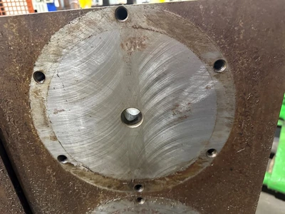 13 3/4" X 31 1/2"T ANGLE PLATES - SET