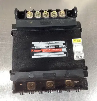 Aihara NYS21-1K 1KVA 50/60Hz Transformer Pri. 210-230V Sec. 100-110V 4E
