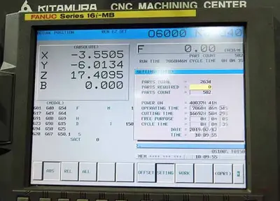 USED 2011 KITAMURA MYCENTER HX1000I