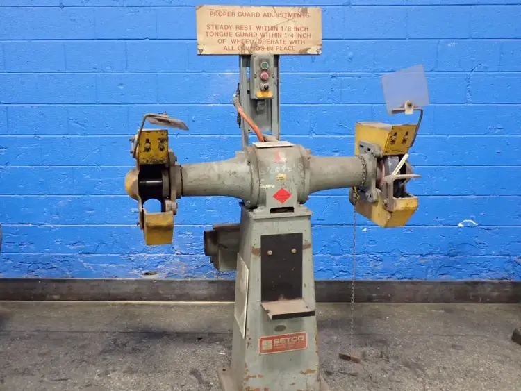 Used SETCO INDUSTRIES SPL Pedestal Type Grinders (Double End) Ohio US | HGR 24 #728254