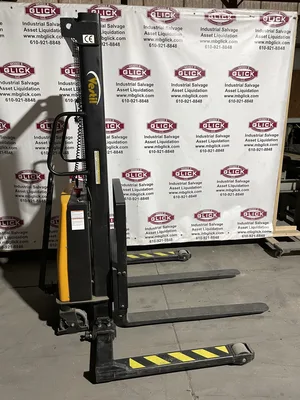 Vestil SL-63-AA Electric Pallet Stacker/Walkie Forklift 2000lbs 12V