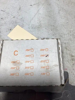 Accushim Size C Replacement Kit .050in/1.27mm -NIB of 20