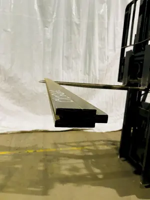 12'(144") PRESS BRAKE BOTTOM ACUTE V-DIE. STOCK # 0102621