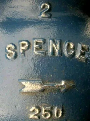 NEW SPENCE 52490-9F VALVE 2" 2580-1 524909F