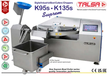 Talsa Talsa K135s Supreme Digital Industrial Bowl Chopper