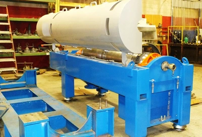 Alfa-Laval LYNX 400 drilling mud decanter centrifuge, 316SS.