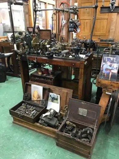 9286-385 Antique Holtzapffel Ornamental Turning Lathe, Circa 1881