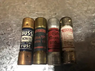 15 Amp Class K5/H One-Time Fuse NRN/OTN/NON-15