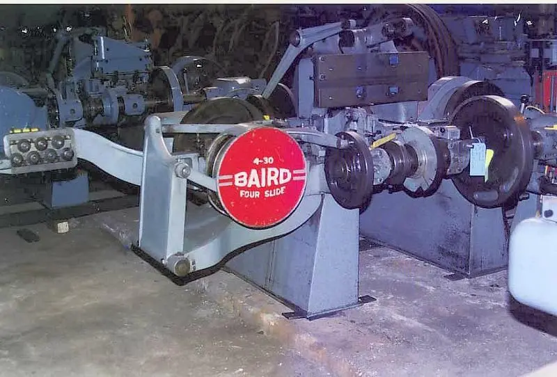 Used U.S. BAIRD #4-30 Wire Forming (and Four Slides) Ontario CA | Walden Machinery #1289937