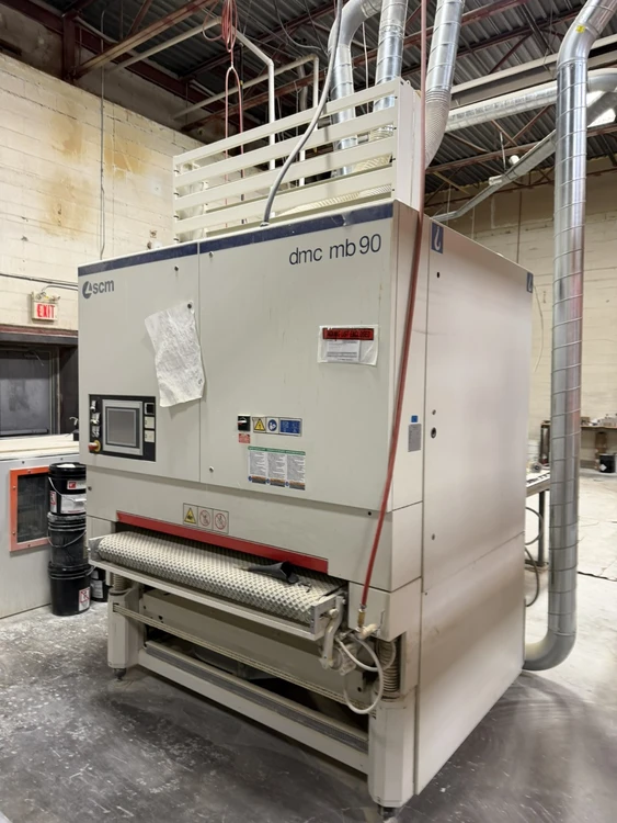 Used 2018 SCM DMC MB 190 BRUSH SANDER Denibbing Sanders Ontario CA | Aldan Woodworking Machinery #1252735