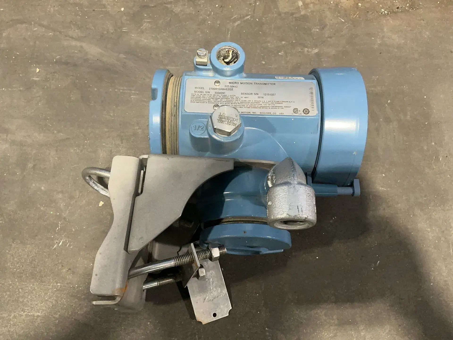 Used 2016 MICRO MOTION INC 2700R12ABAEZCZ Pumps Ohio US | HGR 24 #1315025
