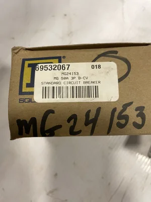 Schneider Electric MG24153 50A 3 Pole Circuit Breaker 240V 480Y/277V -NIB