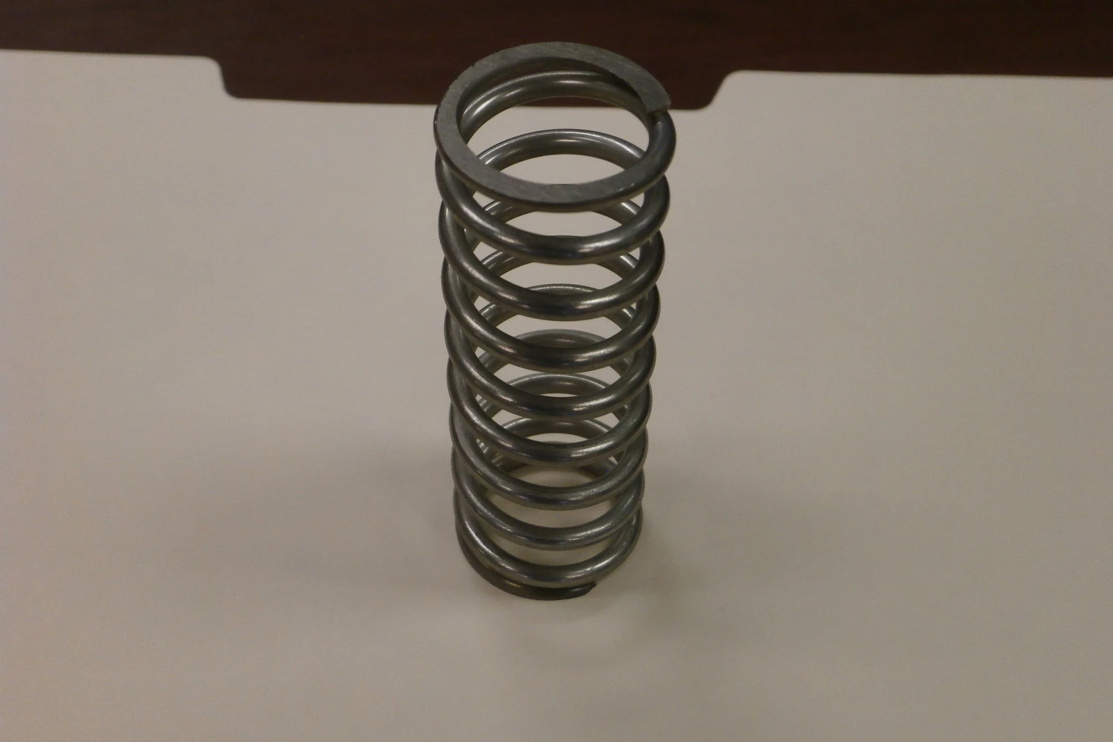 New 3" Silver Coiled Spring