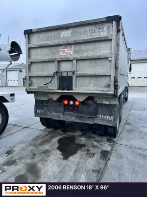 Used 2006 BENSON 18' X 96" Dump Trailers Kentucky US | Proxy Equipment #1388816