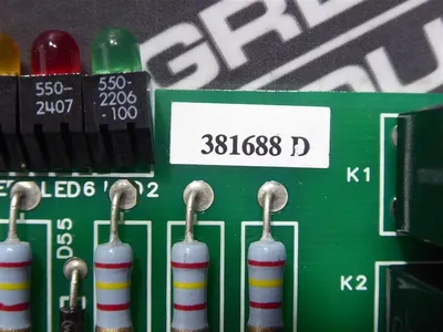 Asco 381688 Synchropower Generator Sensing Panel Control Board Rev. D Used