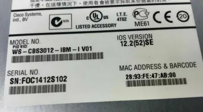 Used Cisco _UNKNOWN_ Network Switches South Carolina US | Palmetto Automation #1182844