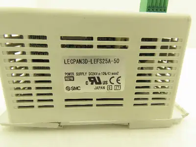 SMC LECPAN3D-LEFS25A-50 LE Pulse Step Motor Driver Controller 24VDC BROKEN MOUNT