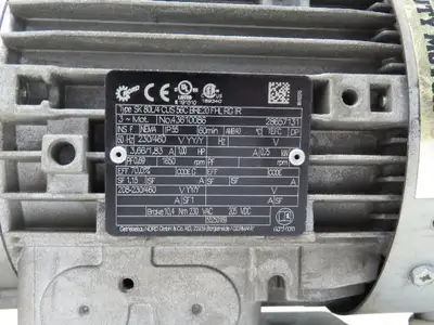 Nord SK80L/4 CUS 56CBRE20FHLRGIR Gearmotor 1Hp 230/460V 10:1 Ratio 1SIS50-N56C