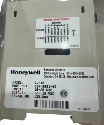 NEW HONEYWELL 060-6881-02 STRAIN GAGE AMPLIFIER 060688102