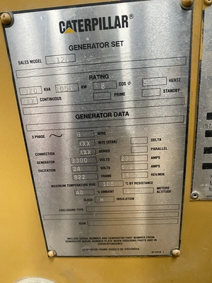 Used CAT SR4B Synchronous Alternators Texas US | Apollo Electric #1514455