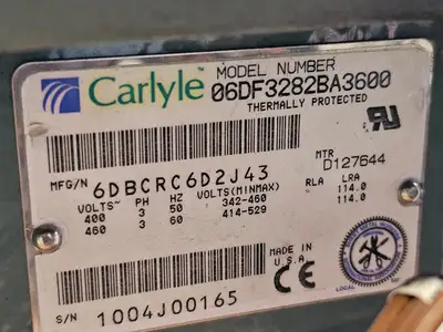 Used CARLYLE 06DF3282BA3600 HVAC Parts and Equipment British Columbia CA | Lenmark #1426224