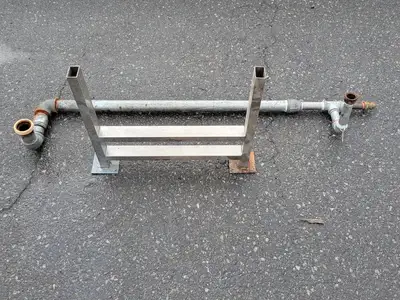 Stainless Steel Water Bath 159 x 22.5 x 23 in.