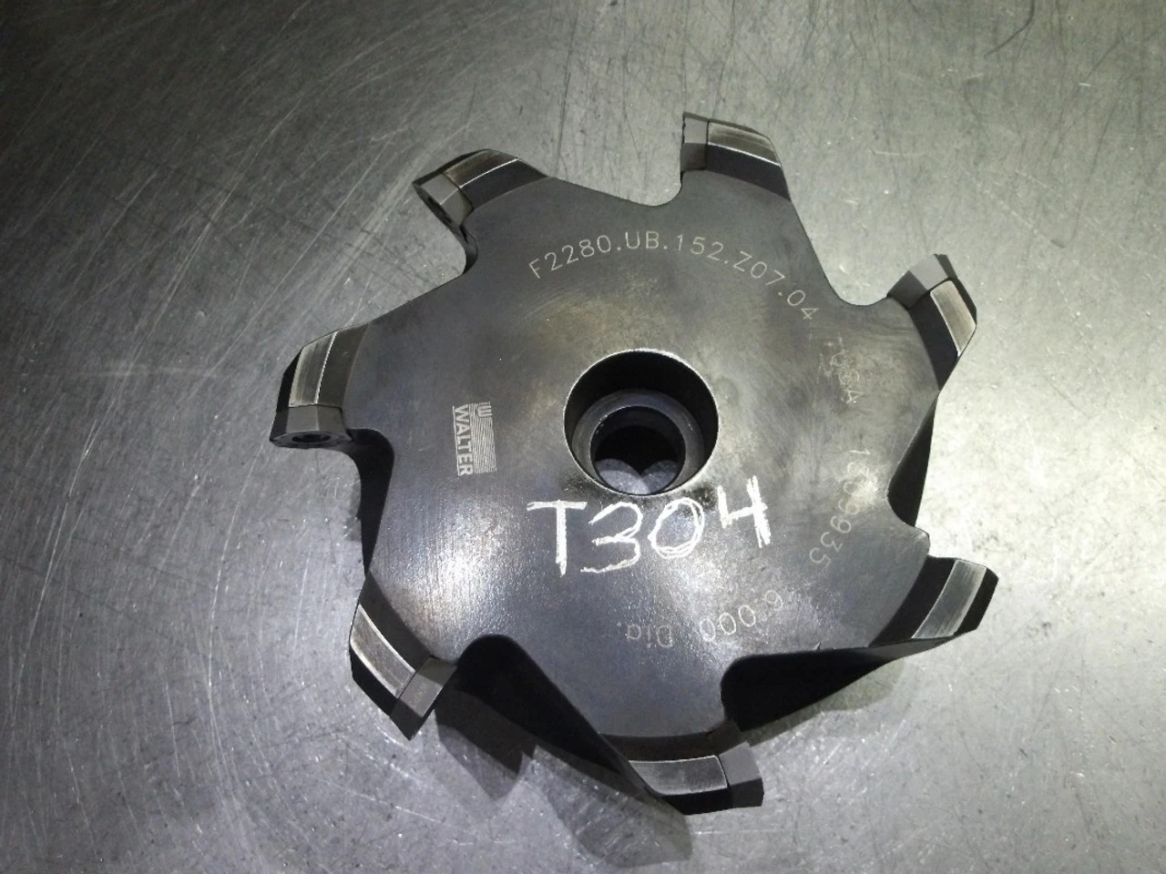 Walter 6" Coolant Thru Facemill 1.5" Arbor F2280.UB.152.Z07.04 (LOC2698C)