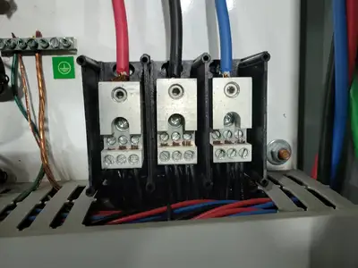 49" x 31" x 9" Electrical Enclosure w/ Terminals and Wiring